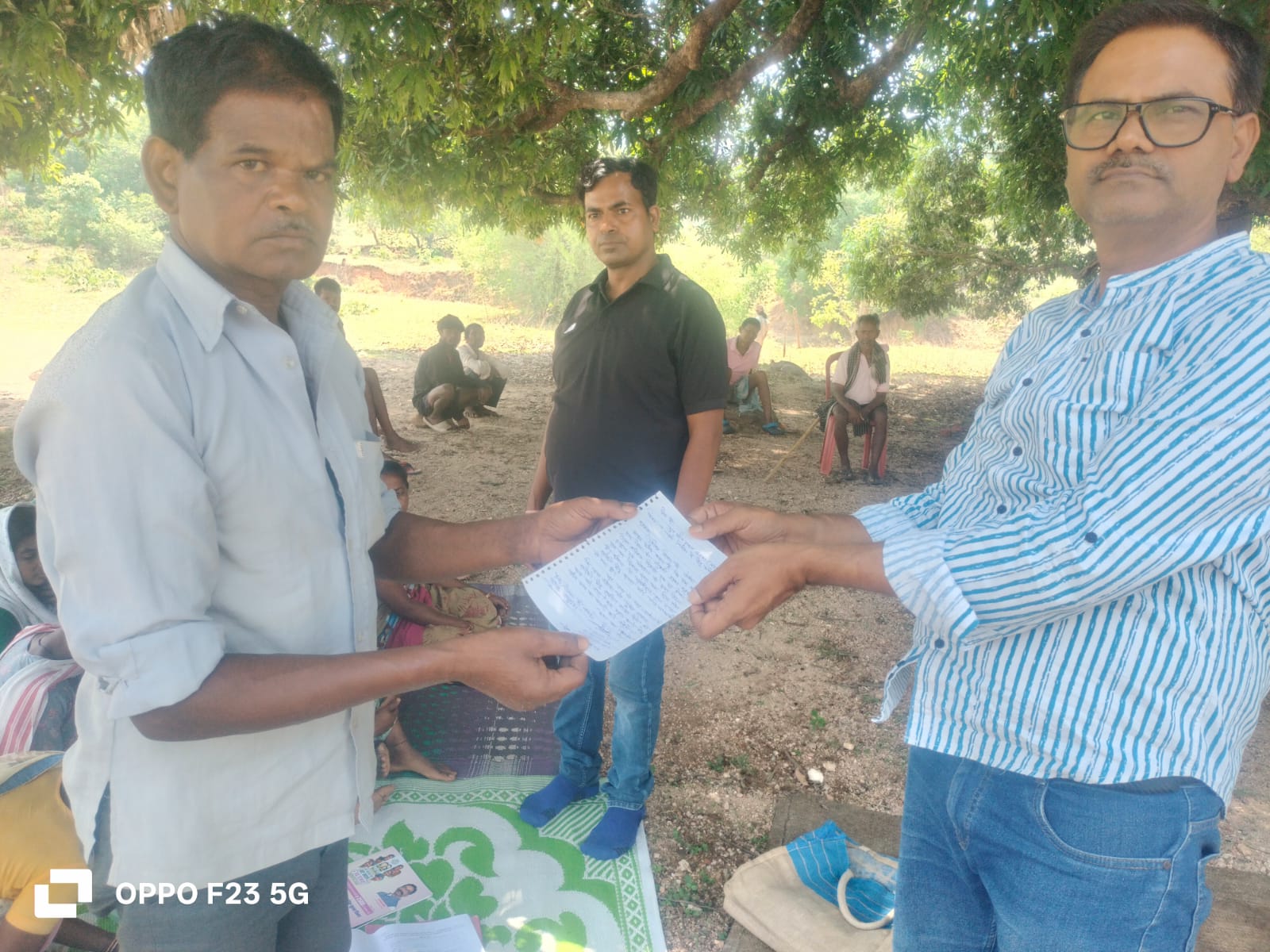 UGF team with community in Jharkhand